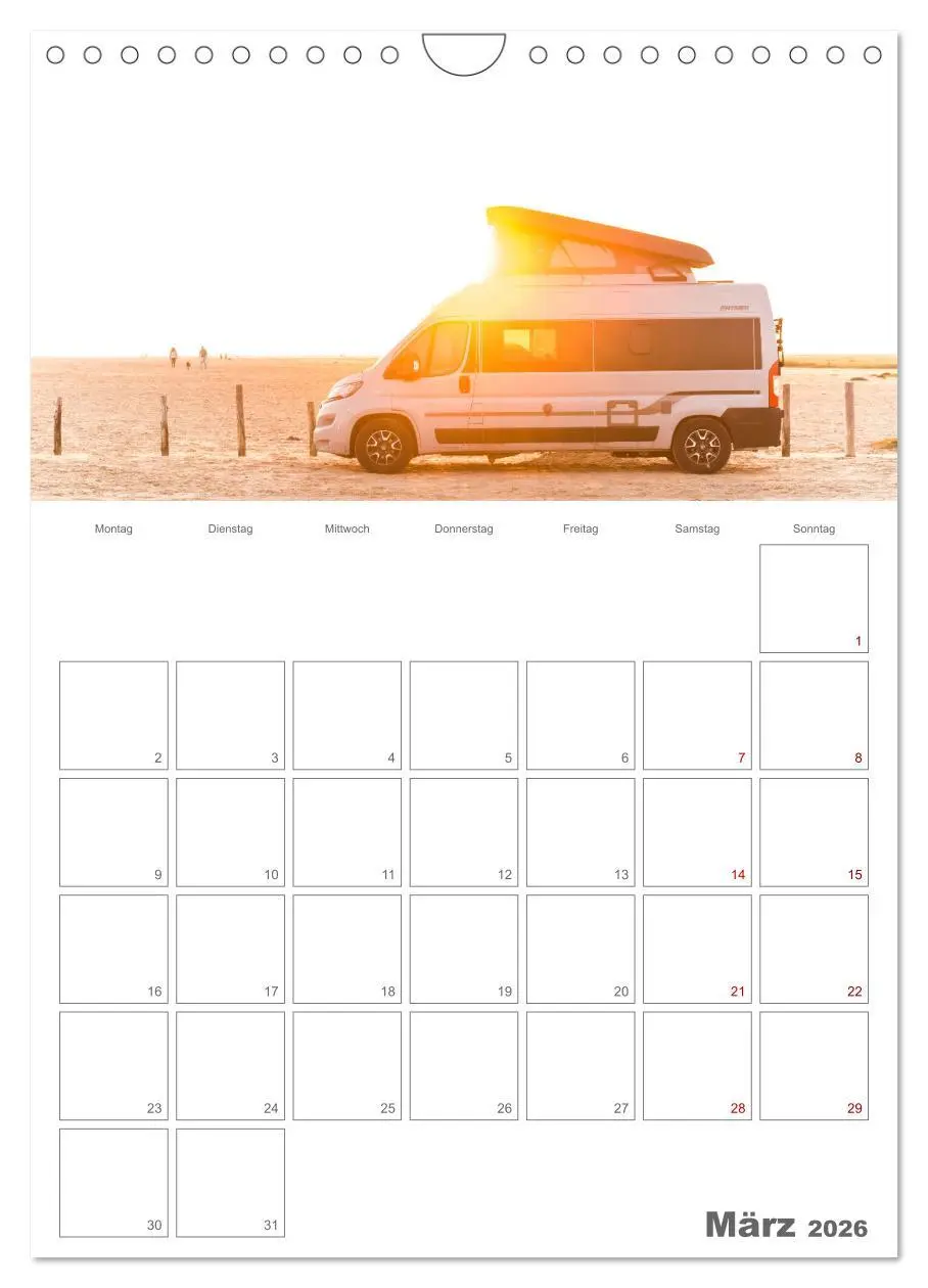 Bild: 9783516343304 | Vanlife Jahresplaner (Wandkalender 2026 DIN A4 hoch), CALVENDO...