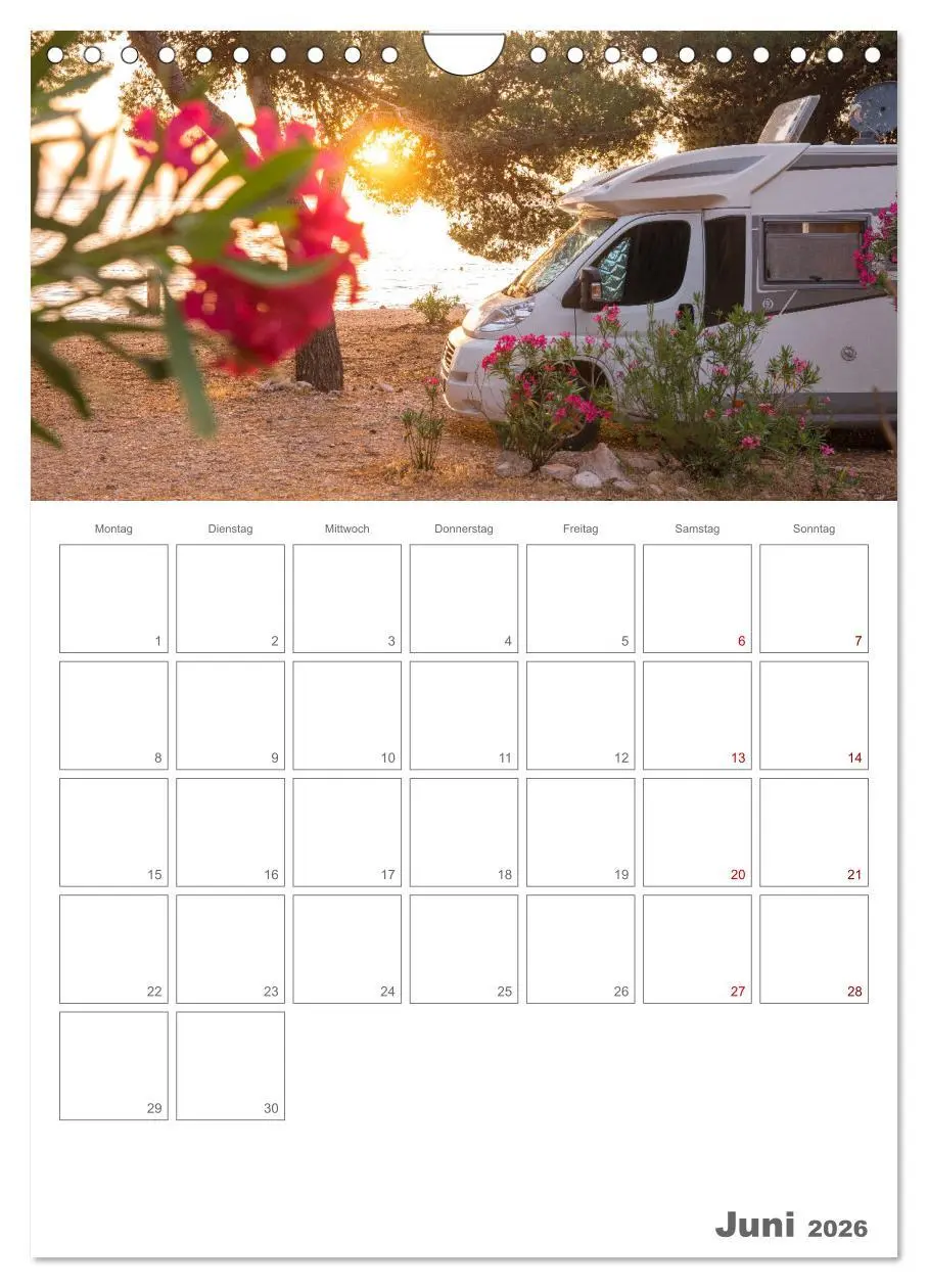 Bild: 9783516343304 | Vanlife Jahresplaner (Wandkalender 2026 DIN A4 hoch), CALVENDO...
