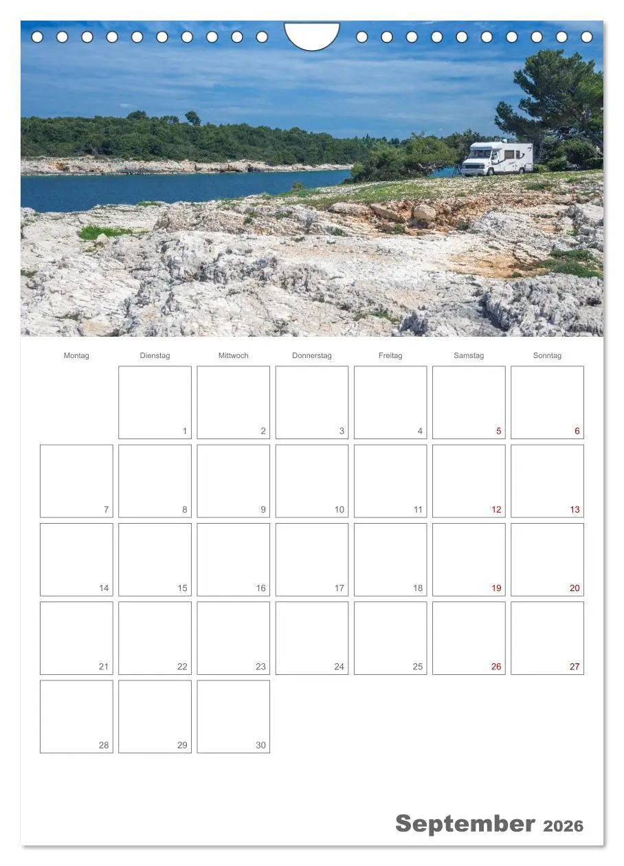 Bild: 9783516343304 | Vanlife Jahresplaner (Wandkalender 2026 DIN A4 hoch), CALVENDO...