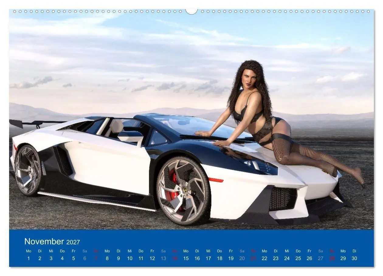 Bild: 9783569503304 | Freche Frauen und heiße Kisten (Wandkalender 2027 DIN A2 quer),...