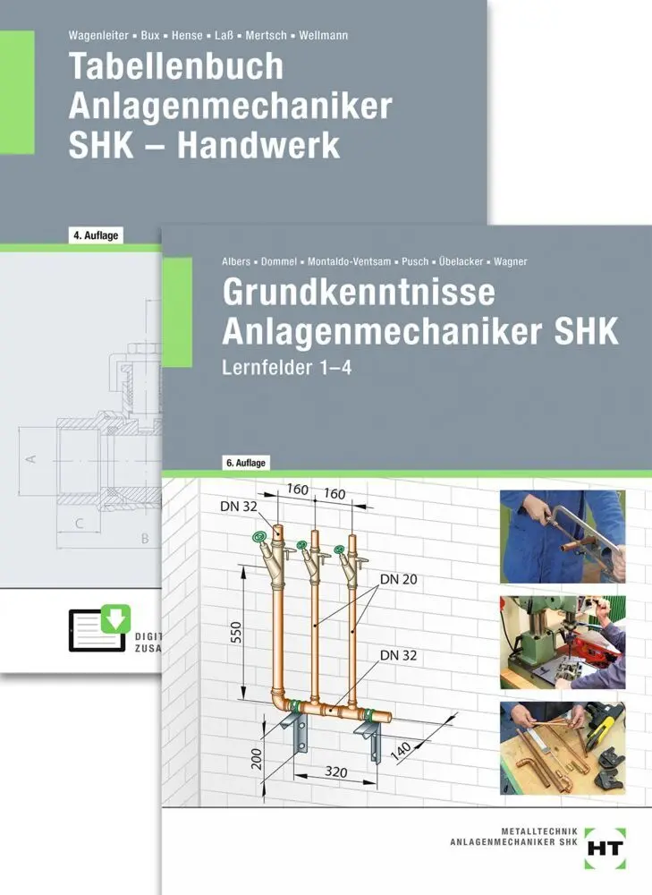 Cover: 9783582993304 | Paketangebot Der SHK-Einsteiger, 2 Bde. | Anlagenmechaniker | Buch