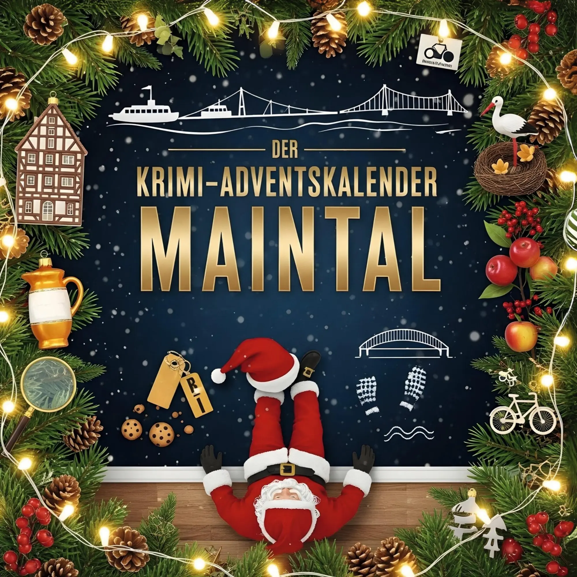 Cover: 9783695303304 | Der Krimi-Adventskalender Maintal | Mordsverdächtig in 24 Akten | Buch