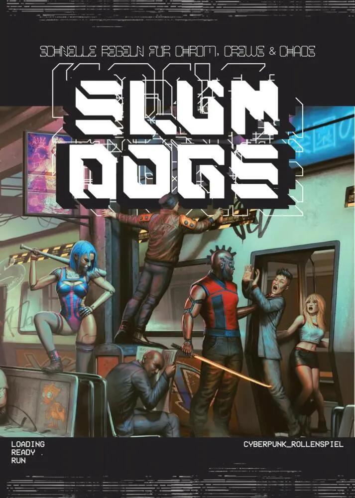 Cover: 9783958673304 | Slumdogs | Schnelle Regeln für Chrom, Crews &amp; Chaos | Sebastian Hahn