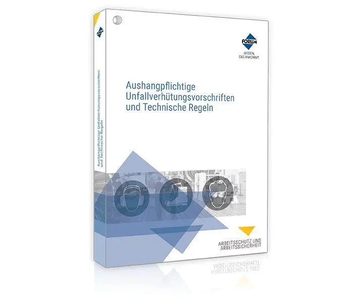 Cover: 9783988753304 | Aushangpflichtige Unfallverhütungsvorschriften und Technische Regeln