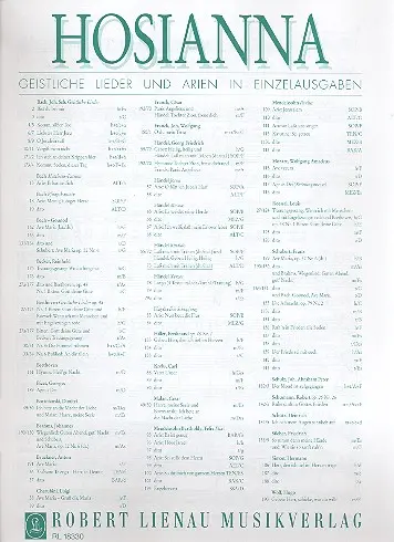 Cover: 9790011183304 | Laß mich mit Tränen aus Rinaldo für tiefe Singstimme und Klavier...