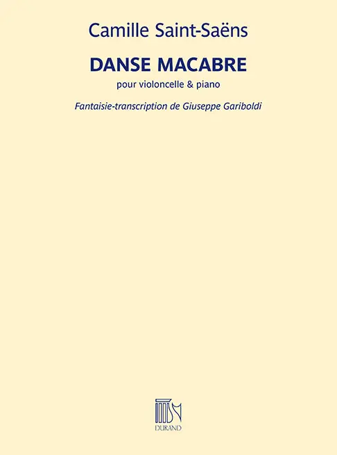 Cover: 9790044093304 | Danse macabre - Fantaisie - Cello | Camille Saint-Saens | 2015