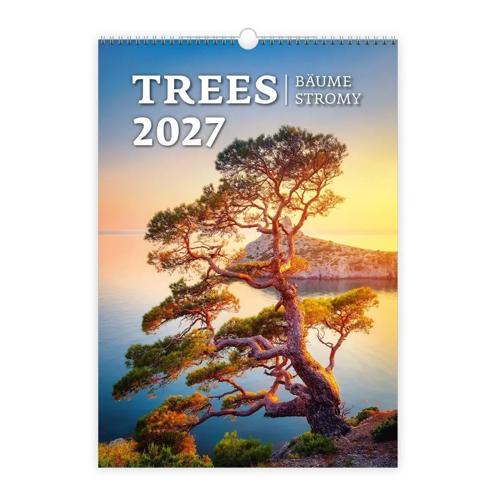 Cover: 8596641043404 | TRÖTSCH - Wandkalender Trees 2027 | Wandkalender | KG | Kalender