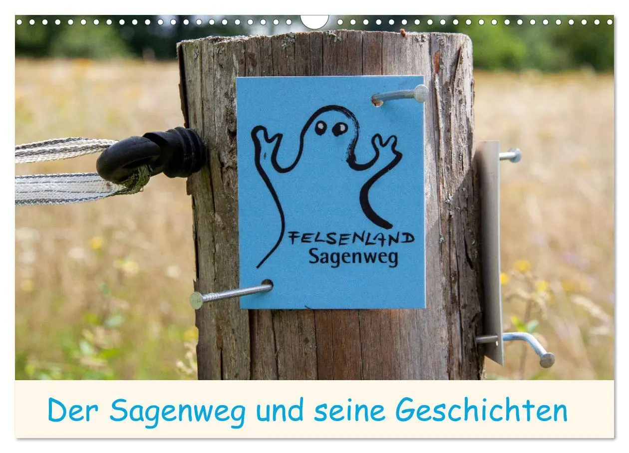 Cover: 9783457623404 | Der Sagenweg und seine Geschichten (Wandkalender 2026 DIN A3 quer),...