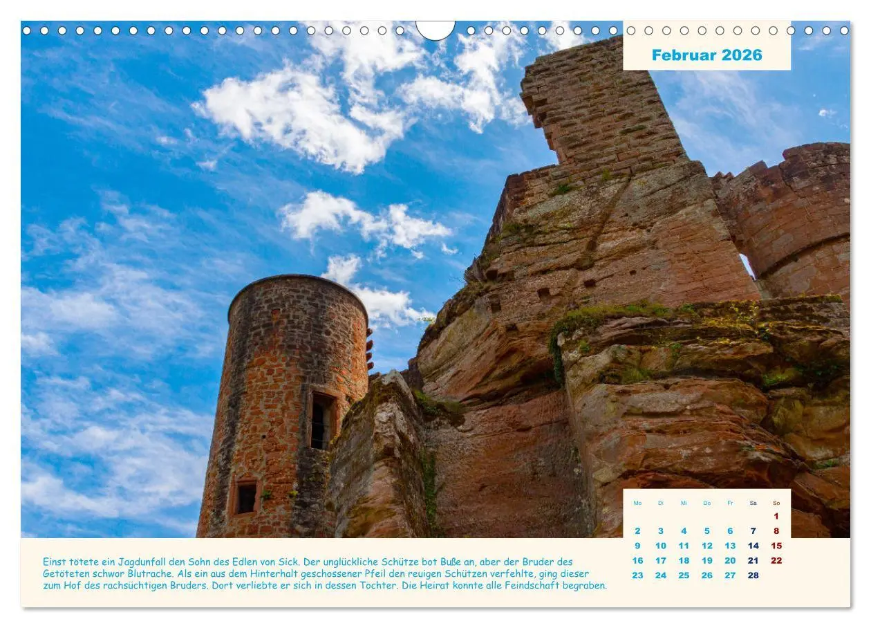 Bild: 9783457623404 | Der Sagenweg und seine Geschichten (Wandkalender 2026 DIN A3 quer),...