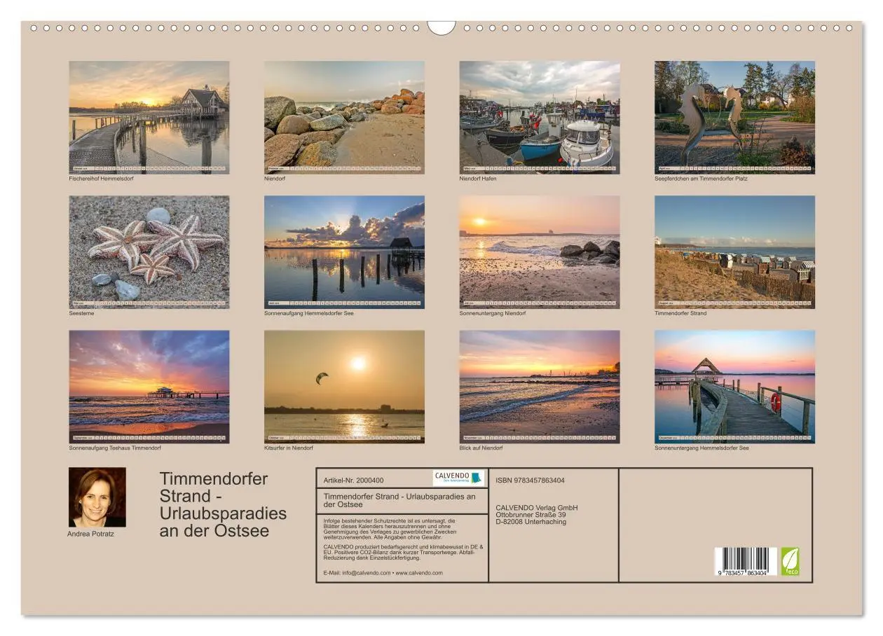 Bild: 9783457863404 | Timmendorfer Strand - Urlaubsparadies an der Ostsee (Wandkalender...
