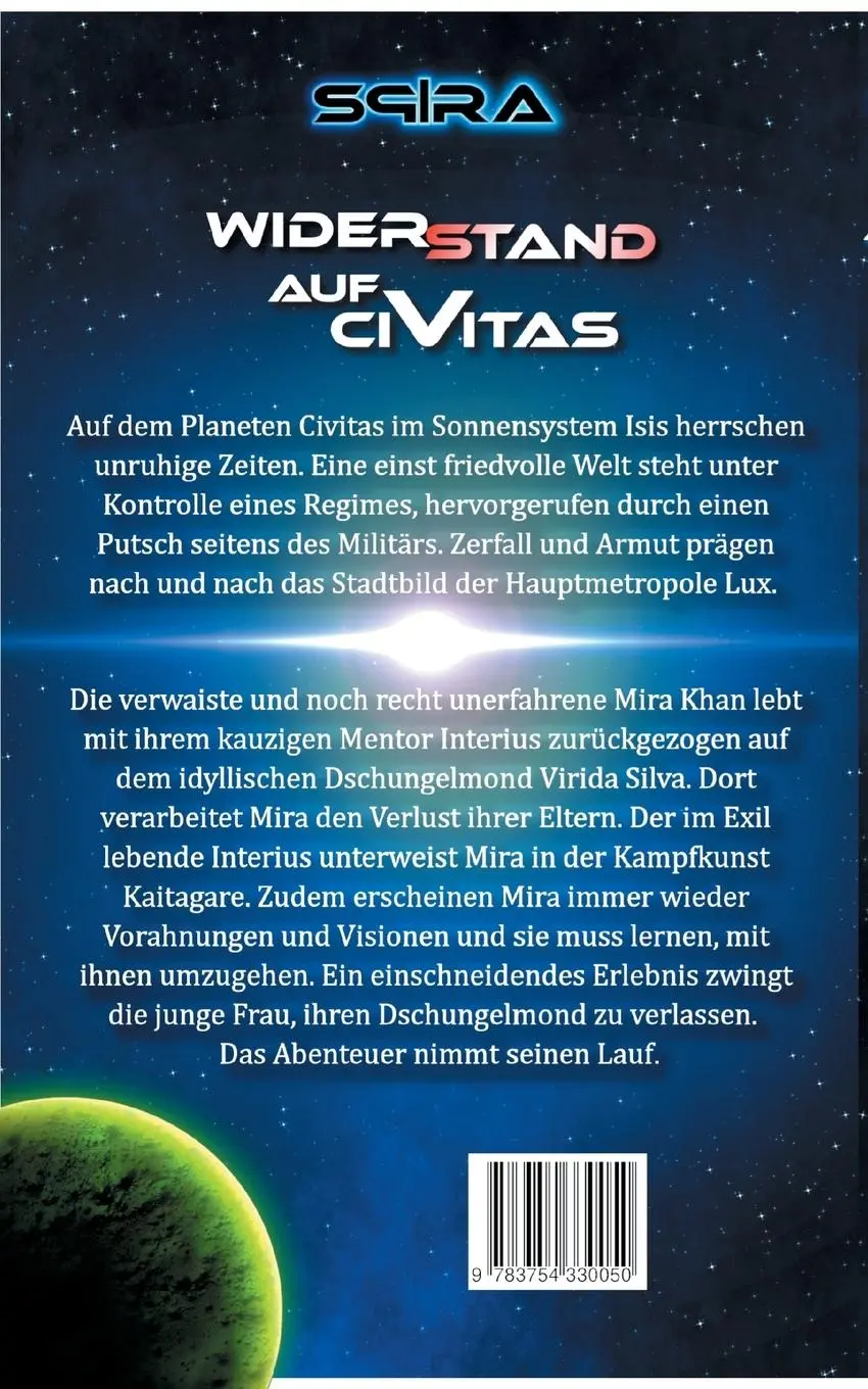 Rückseite: 9783752643404 | Widerstand auf Civitas | Alexander Lenz | Taschenbuch | Deutsch | 2020