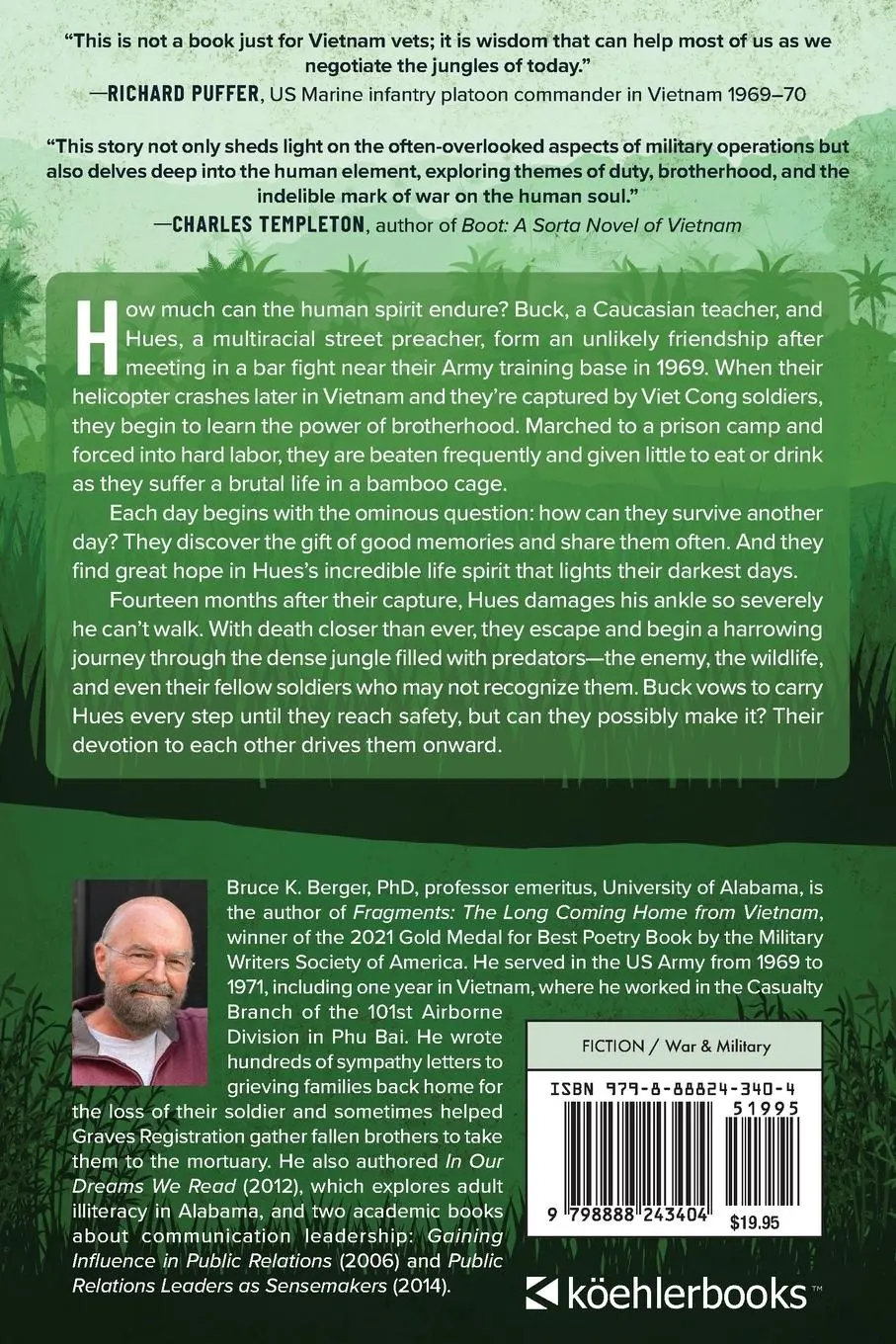 Rückseite: 9798888243404 | Brothers Bound | Bruce K. Berger | Taschenbuch | Englisch | 2024