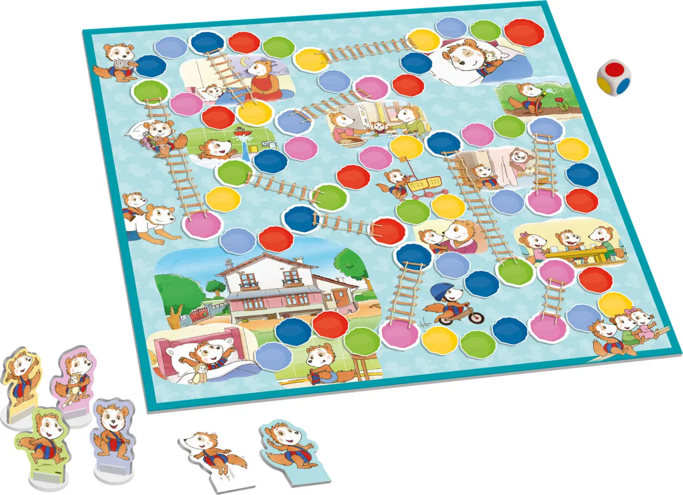 Bild: 4001504513504 | Bobo Siebenschläfer, Leiterspiel | Bring-Mich-Mit-Spiel in Metallbox