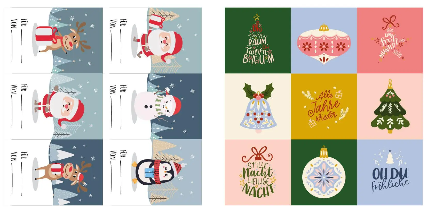 Bild: 4260478343504 | 333 Sticker - Merry Christmas: Geschenk-Etiketten und Aufkleber mit...