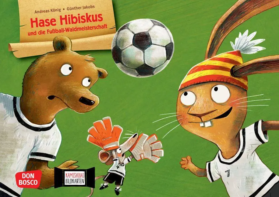 Cover: 4260694923504 | Hase Hibiskus und die Fußball-Waldmeisterschaft. Kamishibai...
