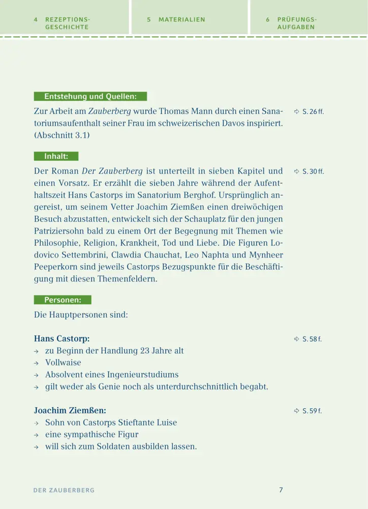 Bild: 9783129303504 | Der Zauberberg von Thomas Mann | Textanalyse und Interpretation | Mann