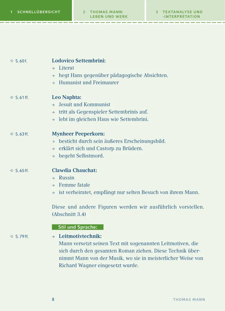 Bild: 9783129303504 | Der Zauberberg von Thomas Mann | Textanalyse und Interpretation | Mann