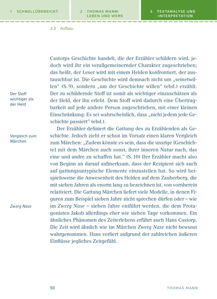 Bild: 9783129303504 | Der Zauberberg von Thomas Mann | Textanalyse und Interpretation | Mann