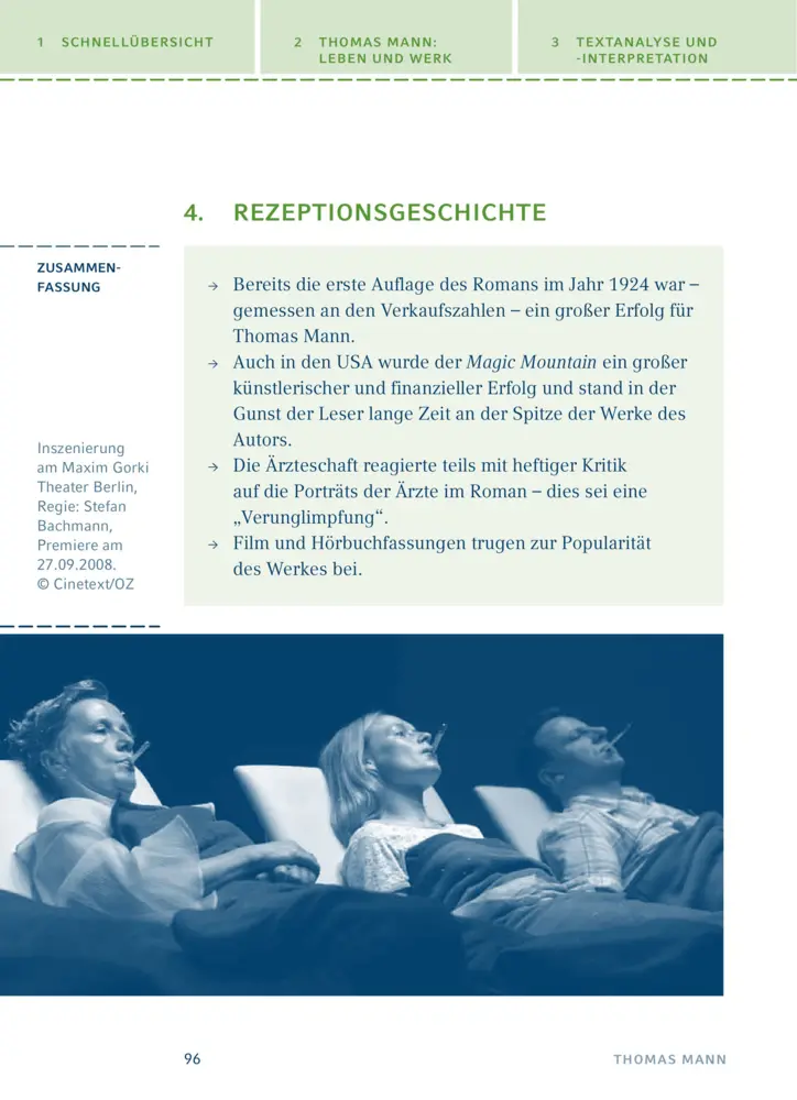 Bild: 9783129303504 | Der Zauberberg von Thomas Mann | Textanalyse und Interpretation | Mann