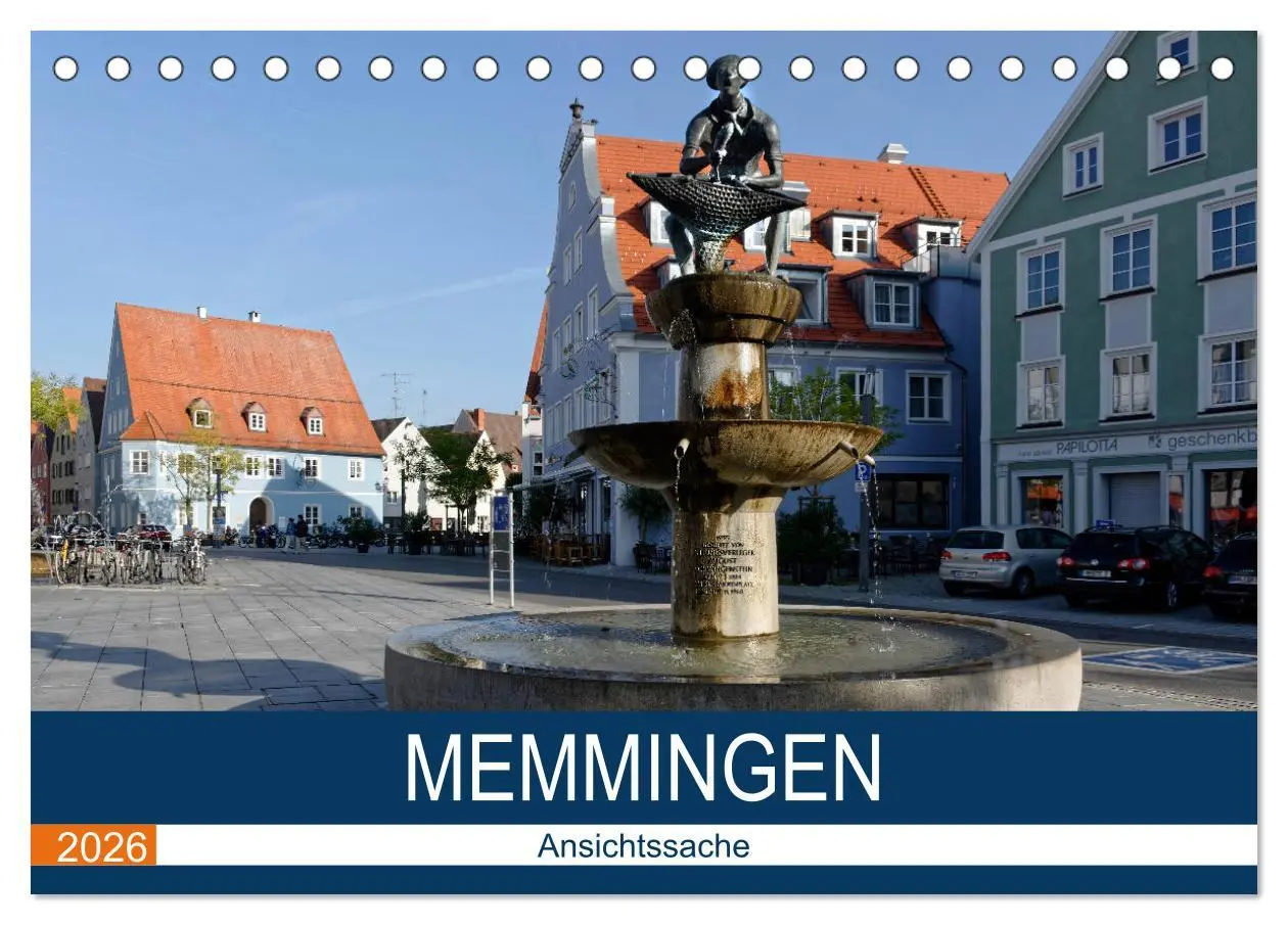 Cover: 9783457923504 | Memmingen - Ansichtssache (Tischkalender 2026 DIN A5 quer),...