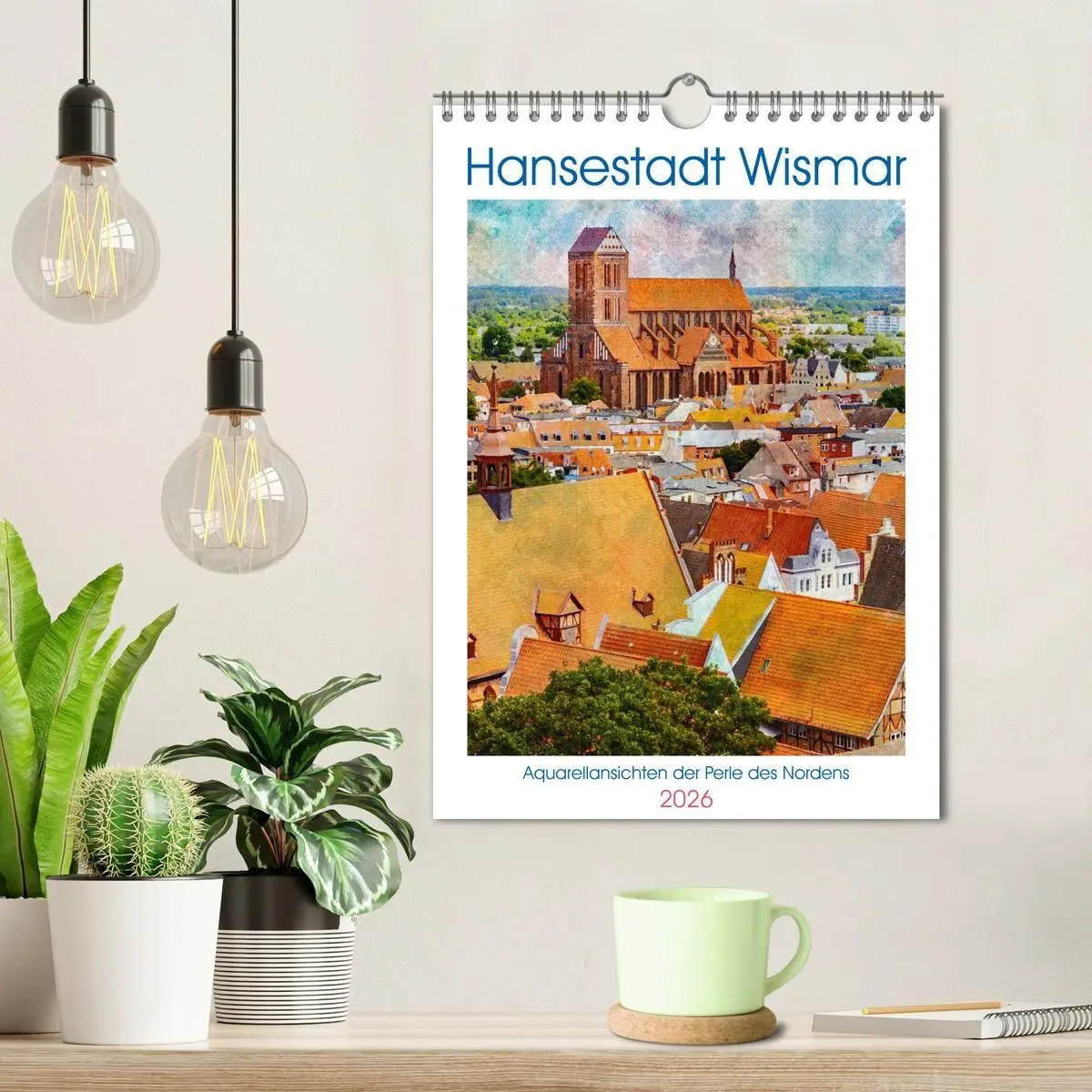 Bild: 9783516703504 | Hansestadt Wismar - Aquarellansichten der Perle des Nordens...