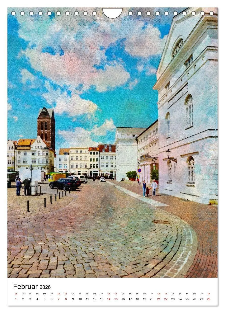 Bild: 9783516703504 | Hansestadt Wismar - Aquarellansichten der Perle des Nordens...