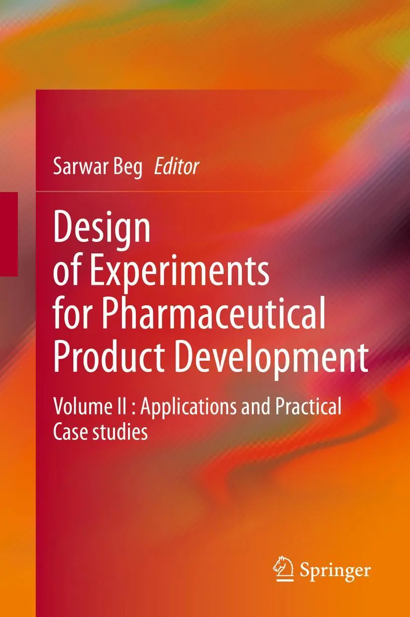 Cover: 9789813343504 | Design of Experiments for Pharmaceutical Product Development | Beg
