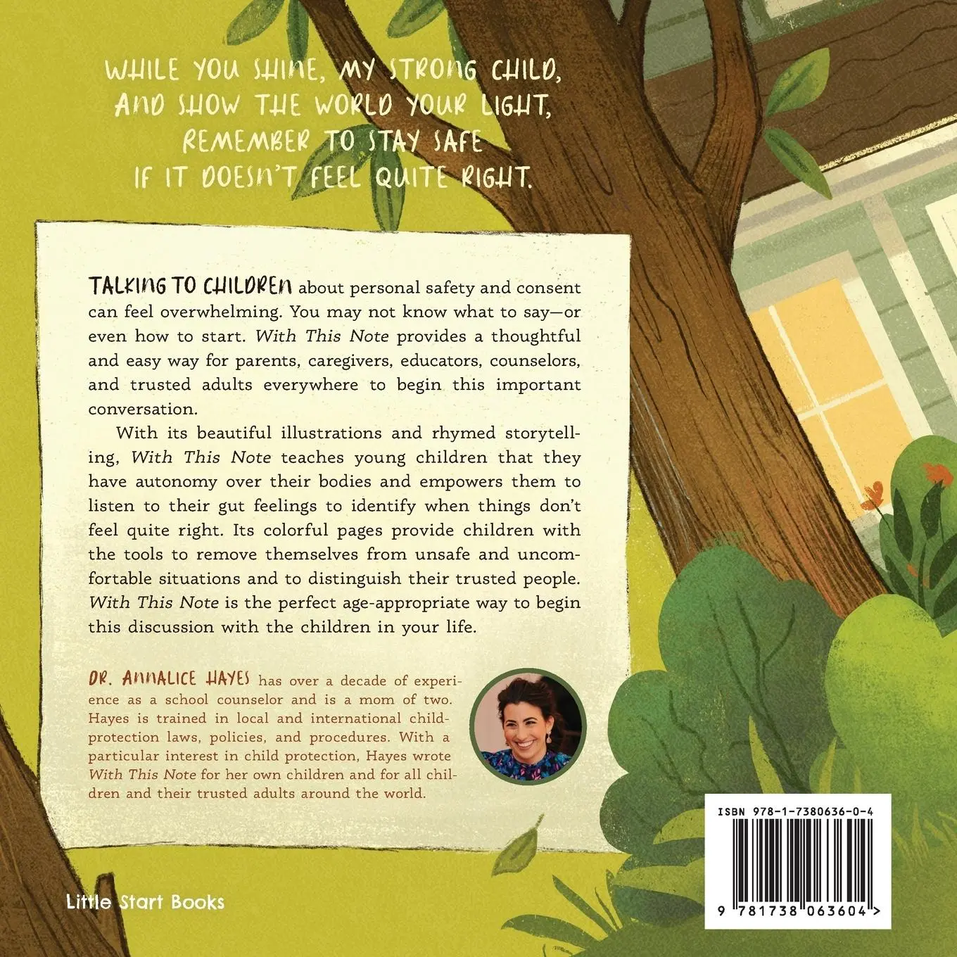 Rückseite: 9781738063604 | With This Note | Annalice Hayes | Taschenbuch | Englisch | 2024