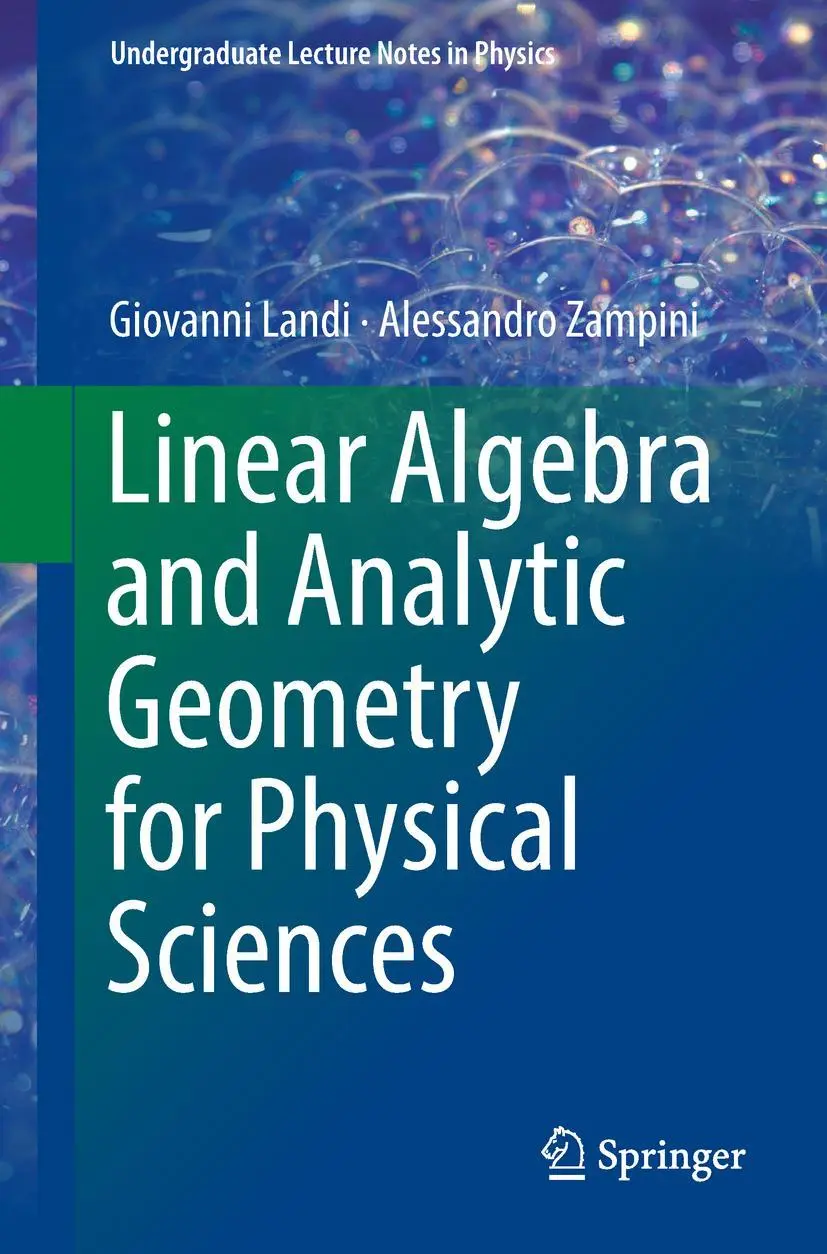 Cover: 9783319783604 | Linear Algebra and Analytic Geometry for Physical Sciences | Buch