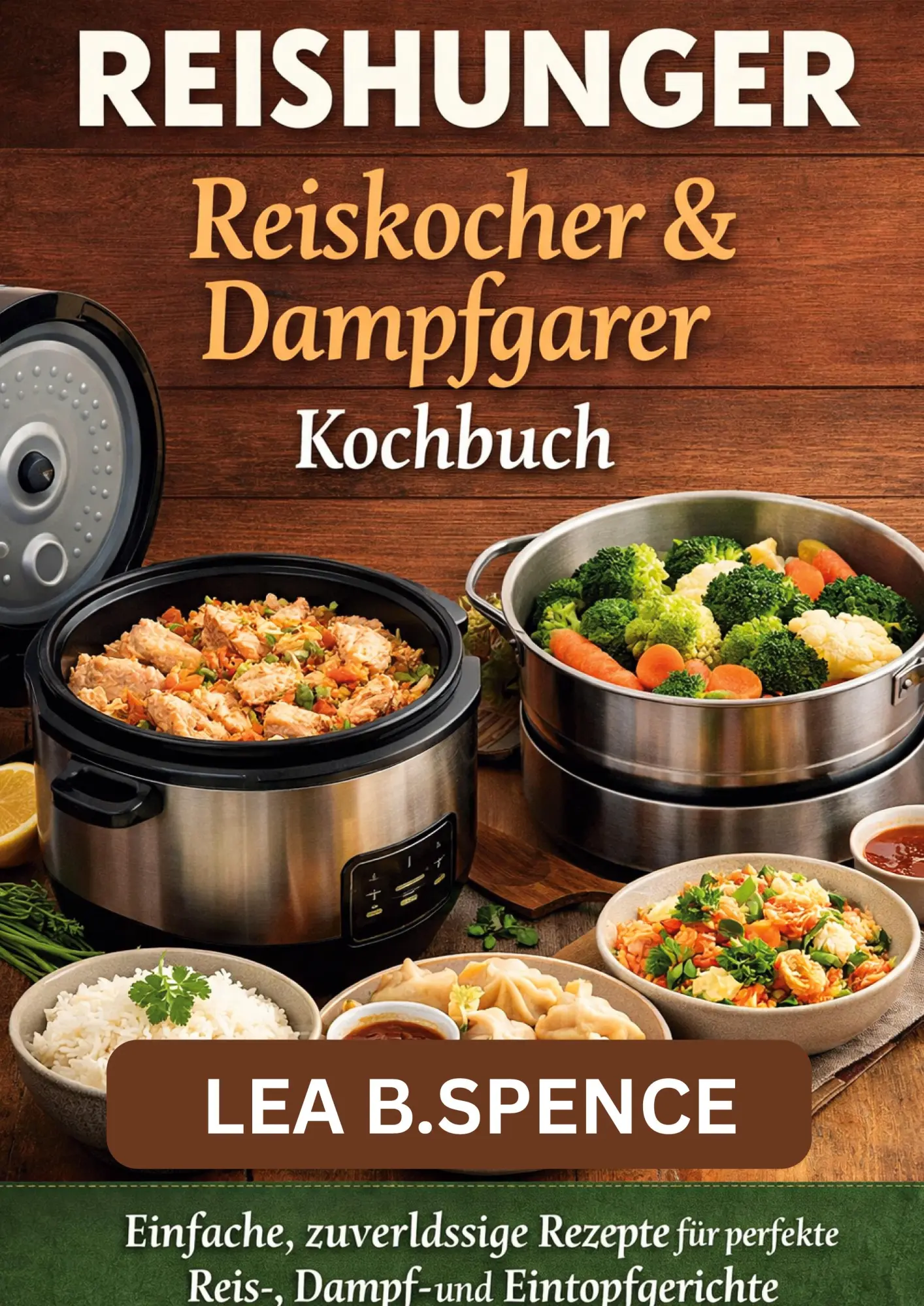 Cover: 9783695133604 | REISHUNGER Reiskocher &amp; Dampfgarer Kochbuch | Lea B. Spence | Buch