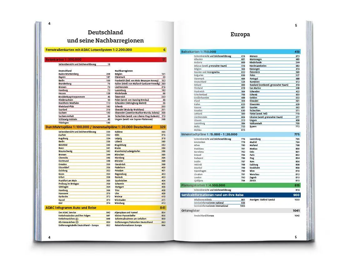 Bild: 9783826423604 | ADAC Der Große Autoatlas 2025/2026 Deutschland und seine...