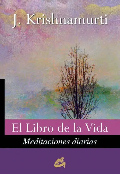 Cover: 9788484453604 | El libro de la vida : meditaciones diarias | J. Krishnamurti | Buch