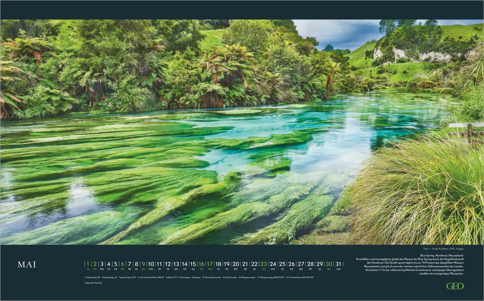 Bild: 4069095013704 | GEO Augenblicke in der Natur 2027 | Neumann Verlage GmbH &amp; Co KG