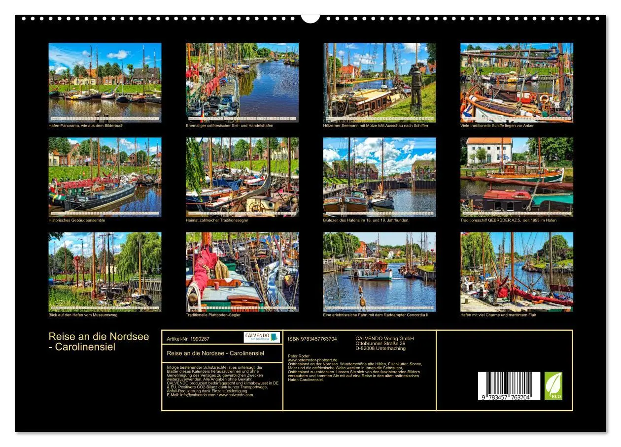 Bild: 9783457763704 | Reise an die Nordsee - Carolinensiel (hochwertiger Premium...