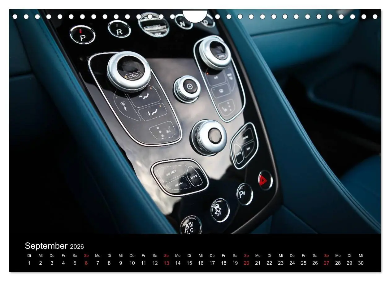 Bild: 9783516163704 | Aston Martin Vanquish Volante (Wandkalender 2026 DIN A4 quer),...