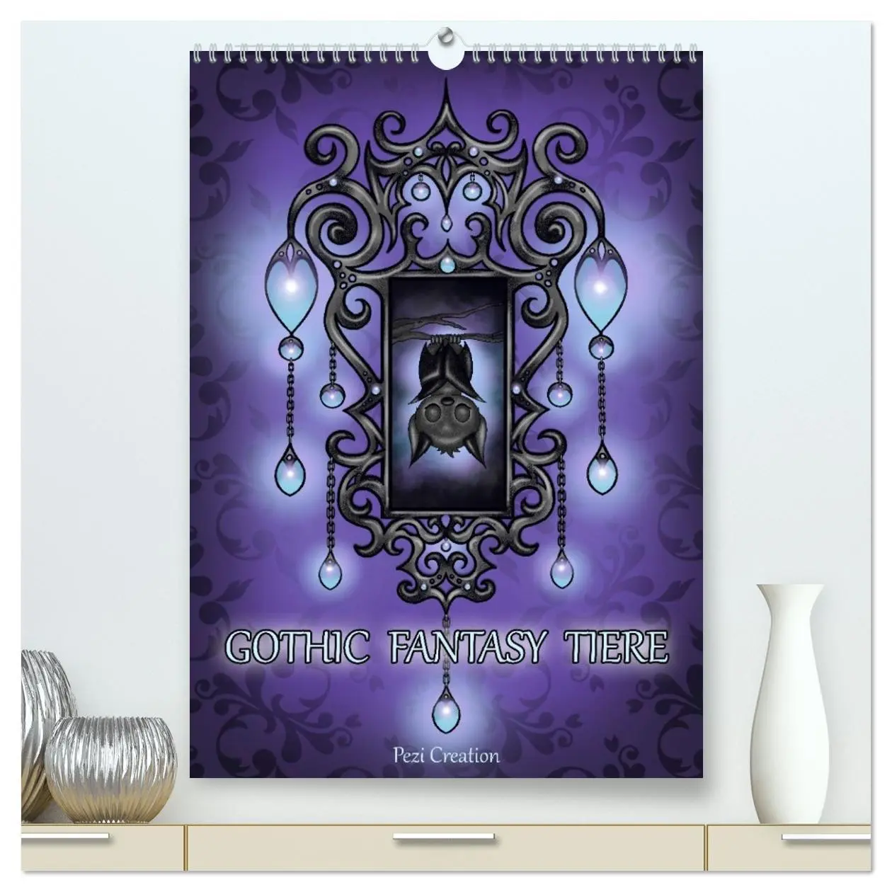 Cover: 9783516613704 | Gothic Fantasy Tiere (hochwertiger Premium Wandkalender 2026 DIN A2...