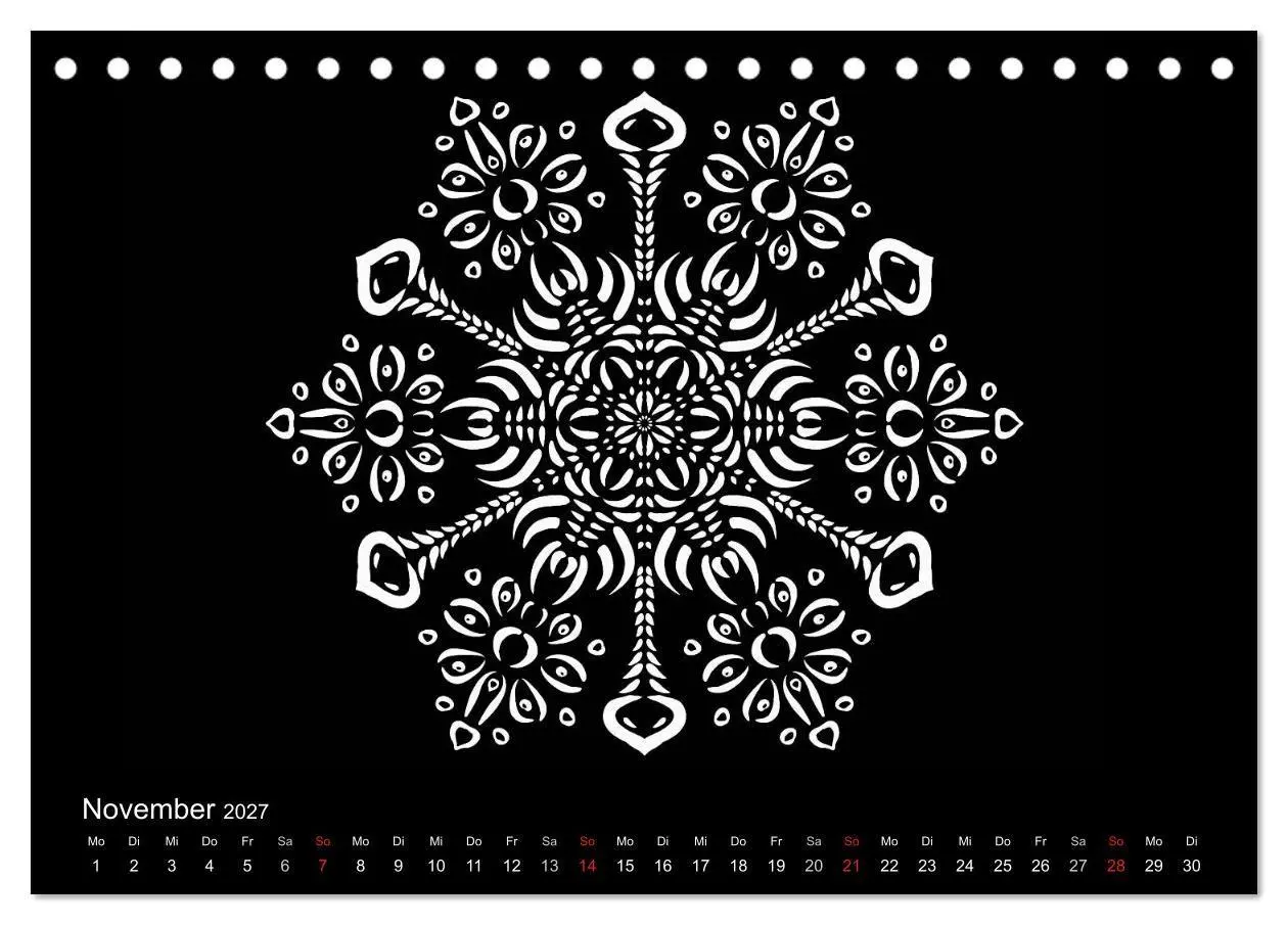 Bild: 9783569873704 | Entspannung und Ruhe durch Mandalas (Tischkalender 2027 DIN A5...