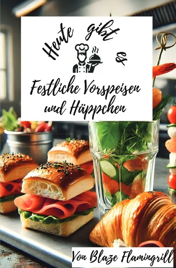 Cover: 9783819033704 | Heute gibt es - Festliche Vorspeisen und Häppchen | Blaze Flamingrill