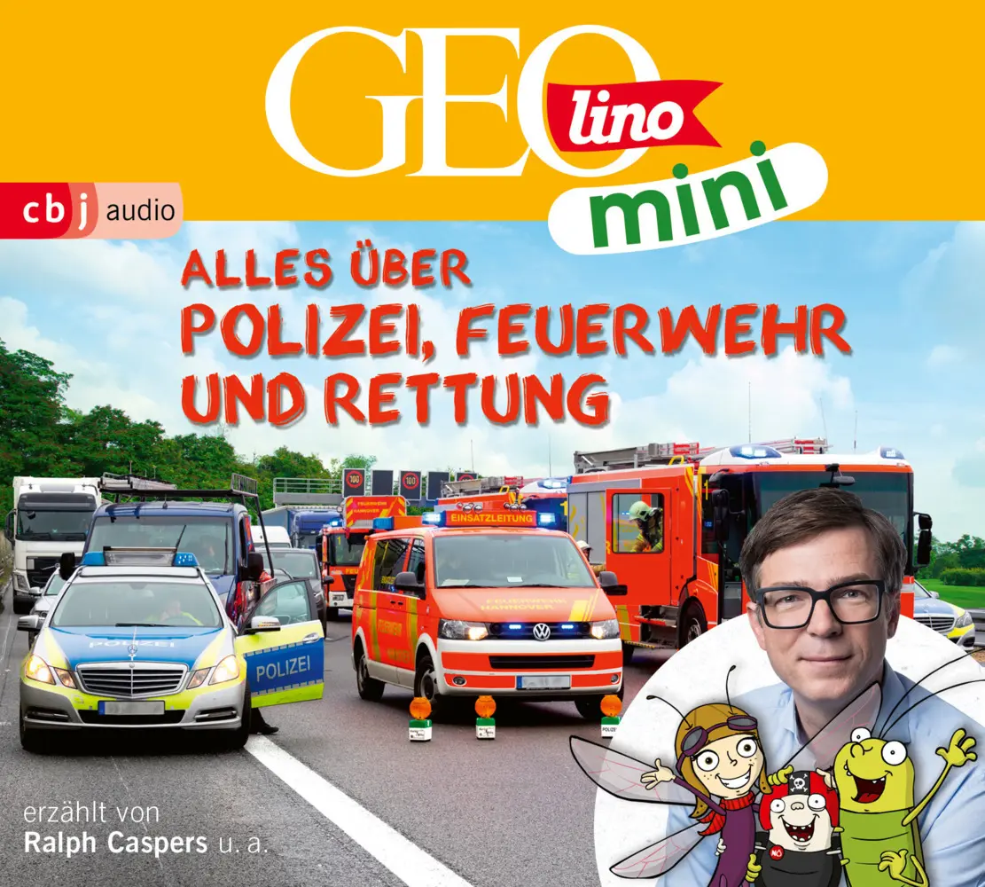 Cover: 9783837163704 | GEOLINO MINI: Alles über Polizei, Feuerwehr und Rettung, 1 Audio-CD
