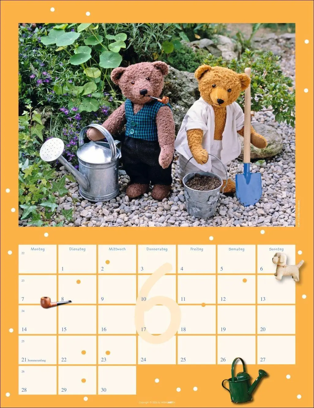 Bild: 9783839903704 | Teddybären Kalender 2027 | Gisela/Schneiders, Ulrike Hofmann | 14 S.