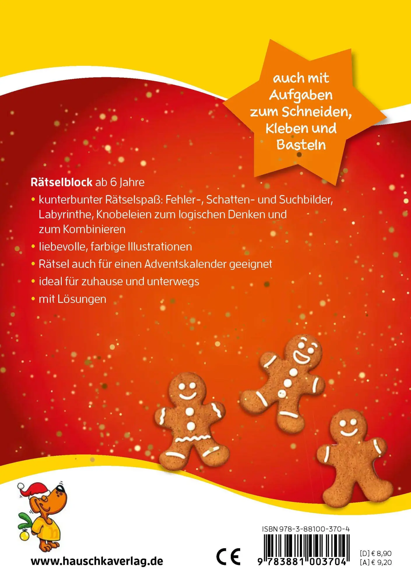 Bild: 9783881003704 | Weihnachtsrätsel - Rätselblock ab 6 Jahre | Agnes Spiecker | Buch