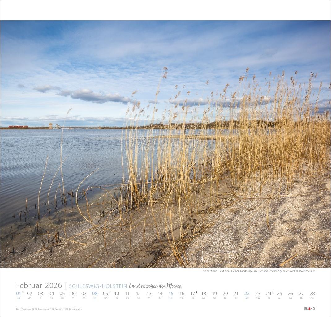 Bild: 9783964023704 | Schleswig-Holstein Edition Kalender 2026 - Land zwischen den Meeren