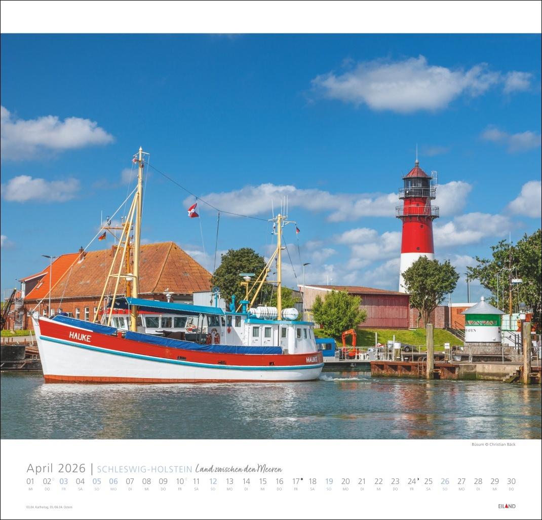 Bild: 9783964023704 | Schleswig-Holstein Edition Kalender 2026 - Land zwischen den Meeren