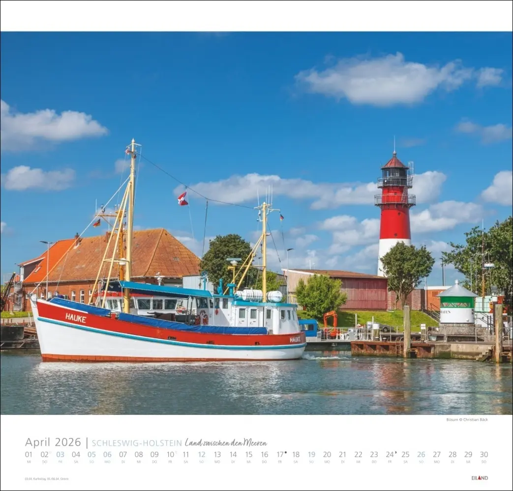 Bild: 9783964023704 | Schleswig-Holstein Edition Kalender 2026 - Land zwischen den Meeren