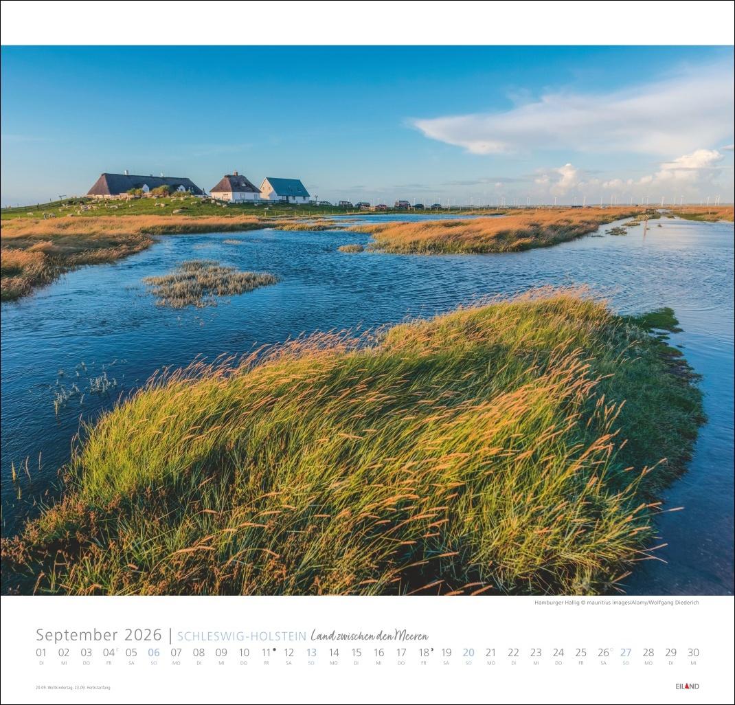 Bild: 9783964023704 | Schleswig-Holstein Edition Kalender 2026 - Land zwischen den Meeren