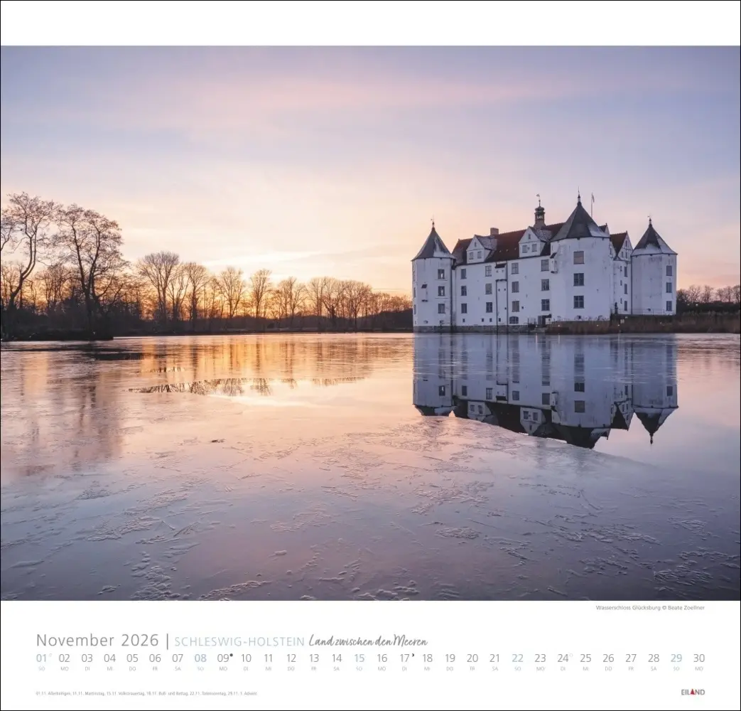 Bild: 9783964023704 | Schleswig-Holstein Edition Kalender 2026 - Land zwischen den Meeren