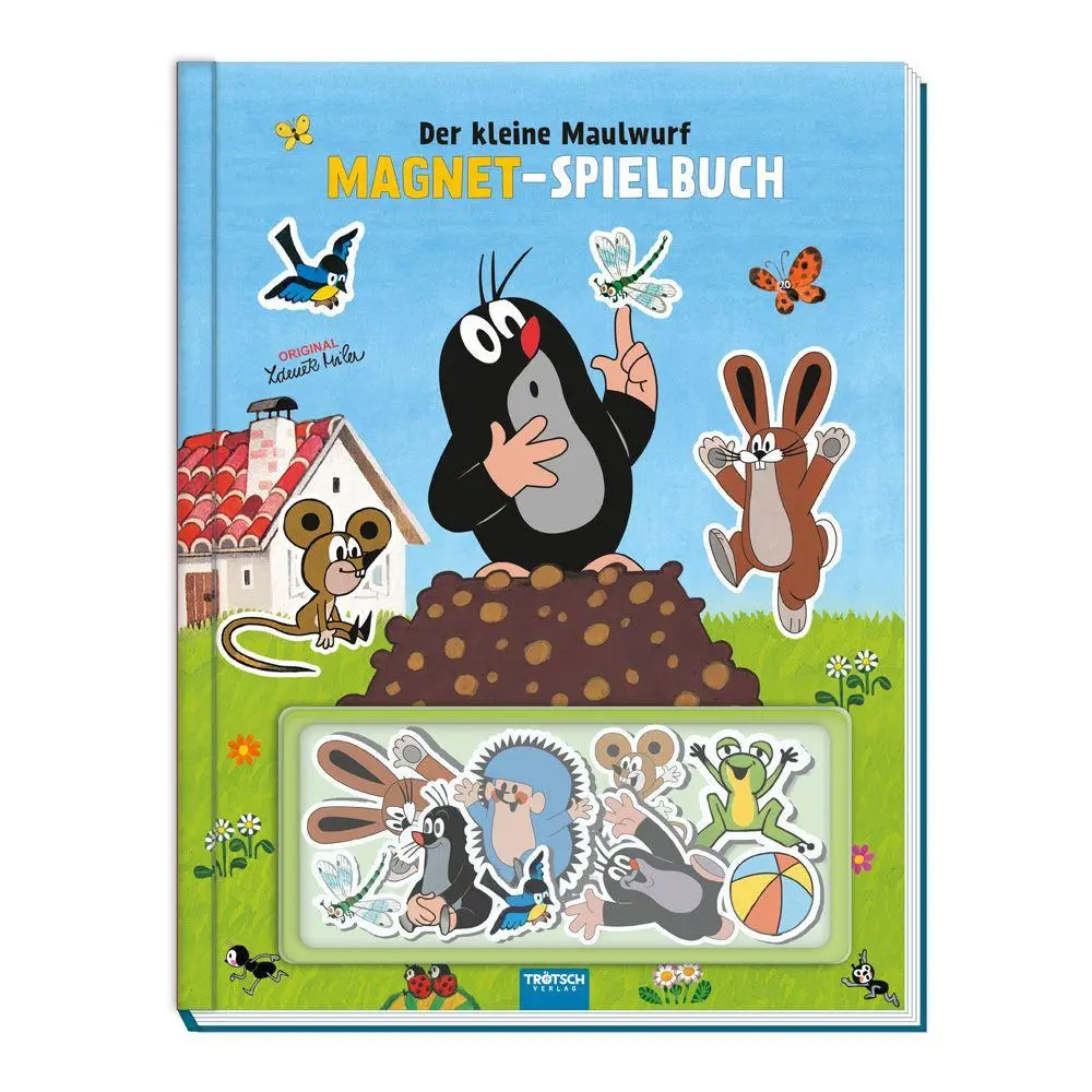 Cover: 9783988023704 | TRÖTSCH - Der kleine Maulwurf Magnet-Spielbuch Pappenbuch mit Magneten