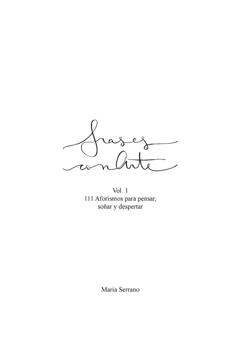 Cover: 9788409813704 | Frases con Arte | María Serrano | Taschenbuch | Spanisch | 2026