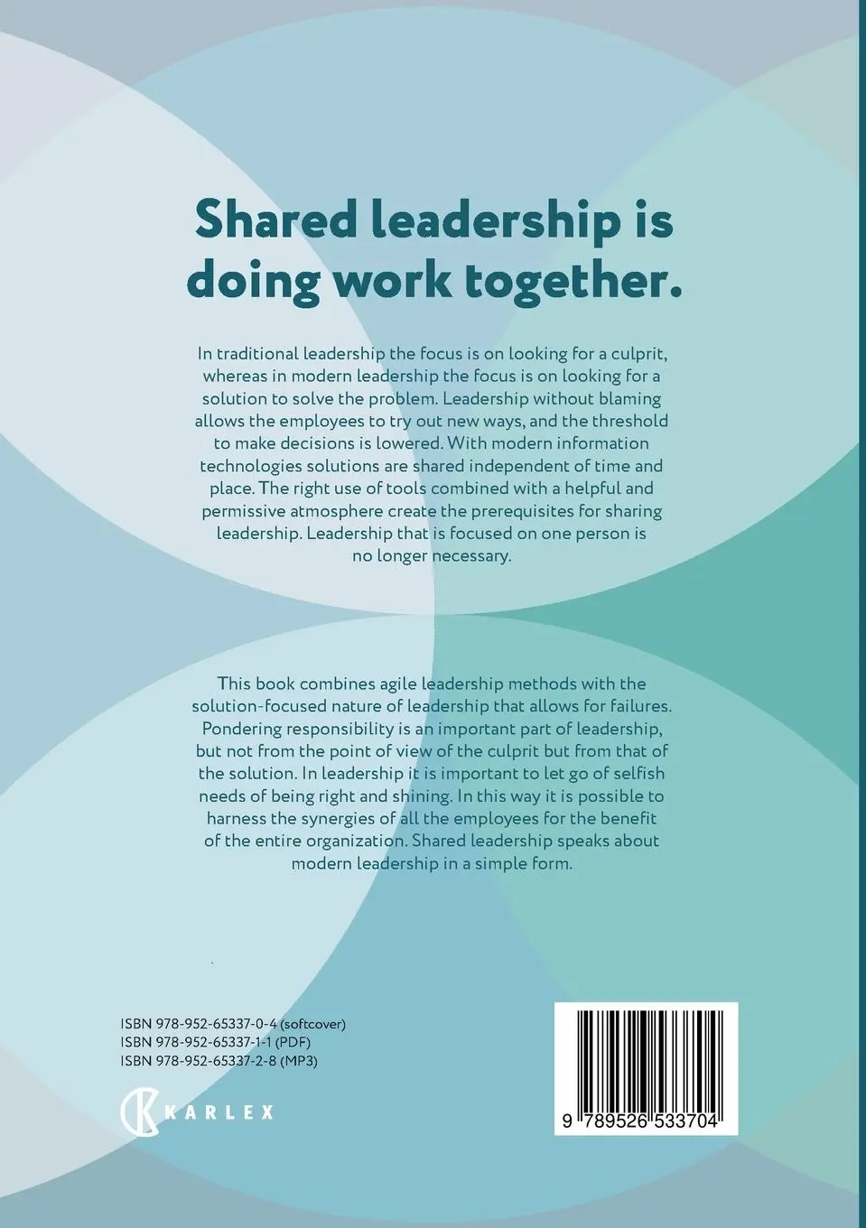 Rückseite: 9789526533704 | Community-Led Leadership : How Shared Leadership Is Created and...