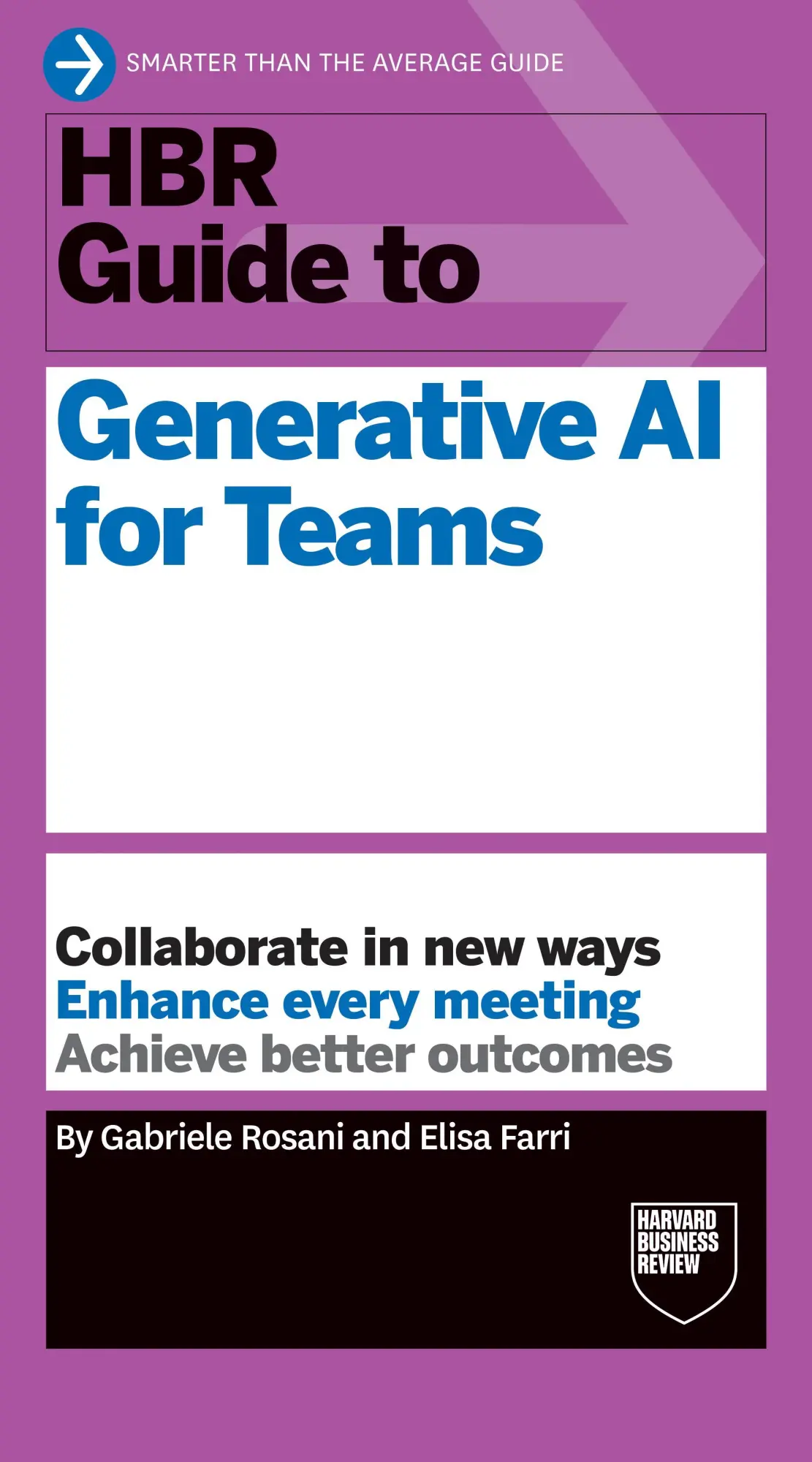 Cover: 9798892793704 | HBR Guide to Generative AI for Teams | Gabriele Rosani | Taschenbuch